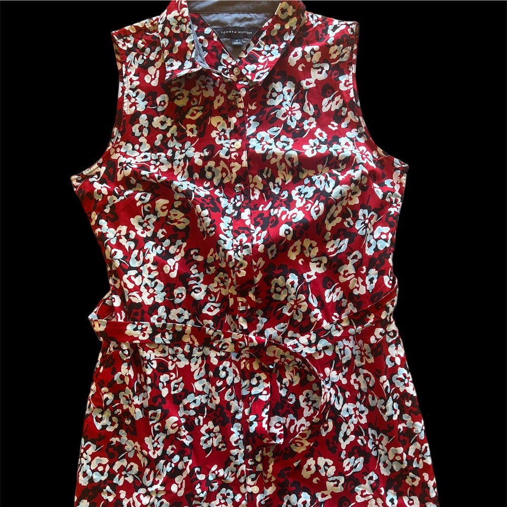 Tommy Hilfiger floral button down dress
